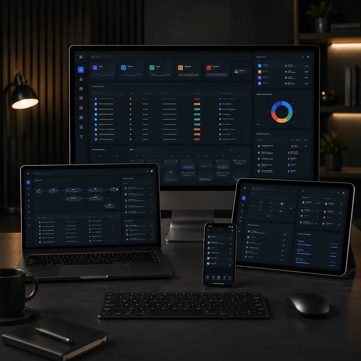 Founder-led software workspace with planning, system design, and implementation ownership.