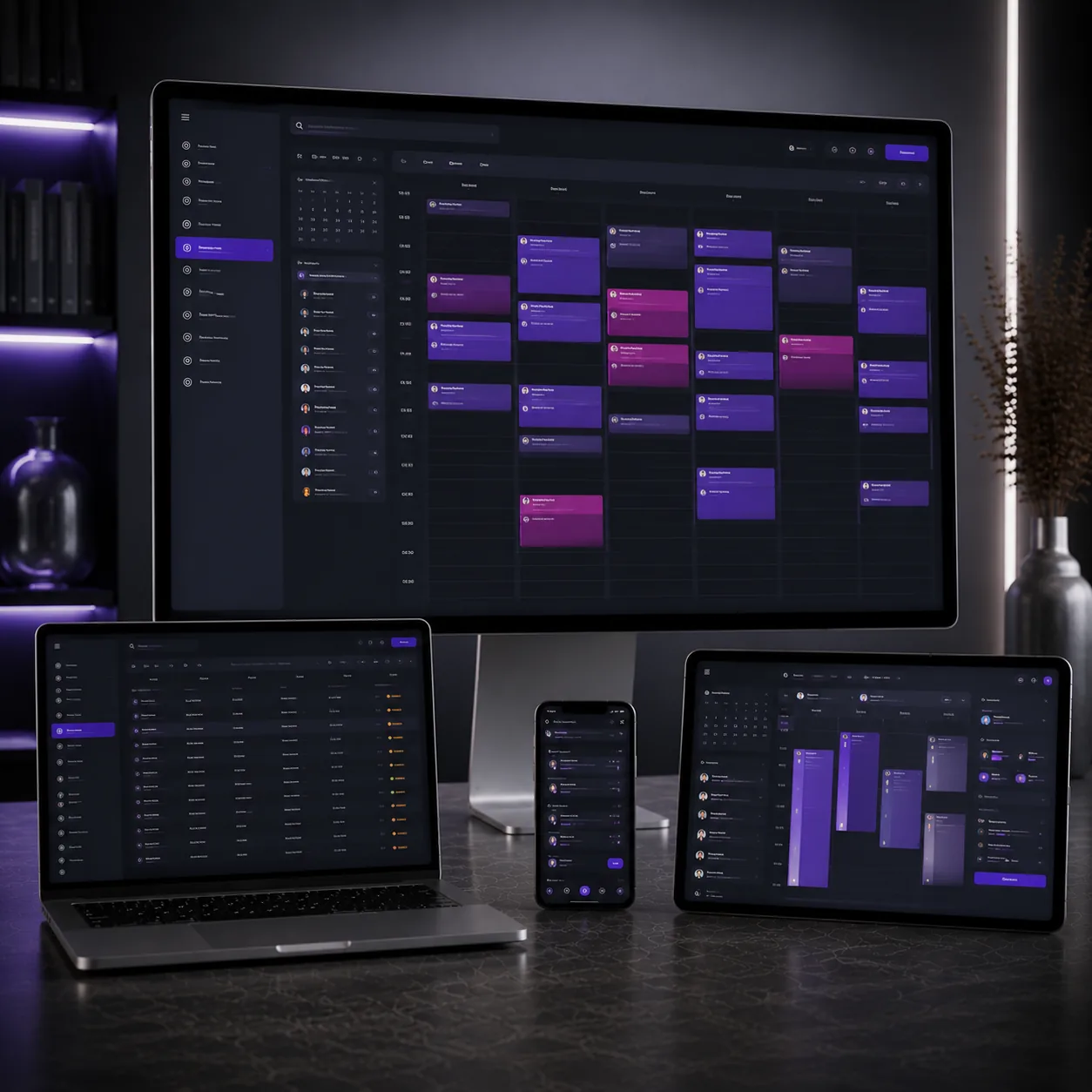 Scheduling And Booking Software abstract representation